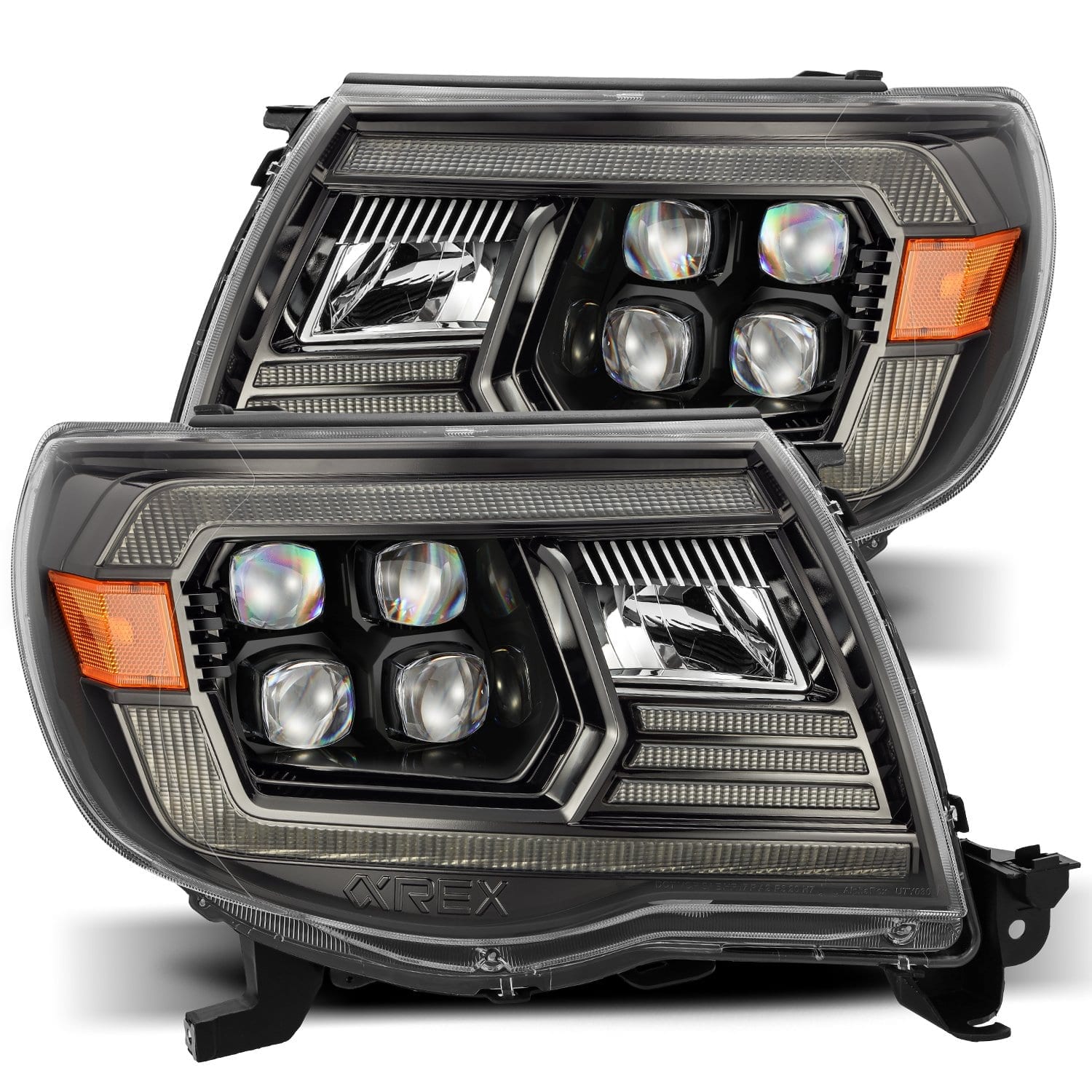 05-11 Toyota Tacoma NOVA-Series LED Projector Headlights Alpha-Black