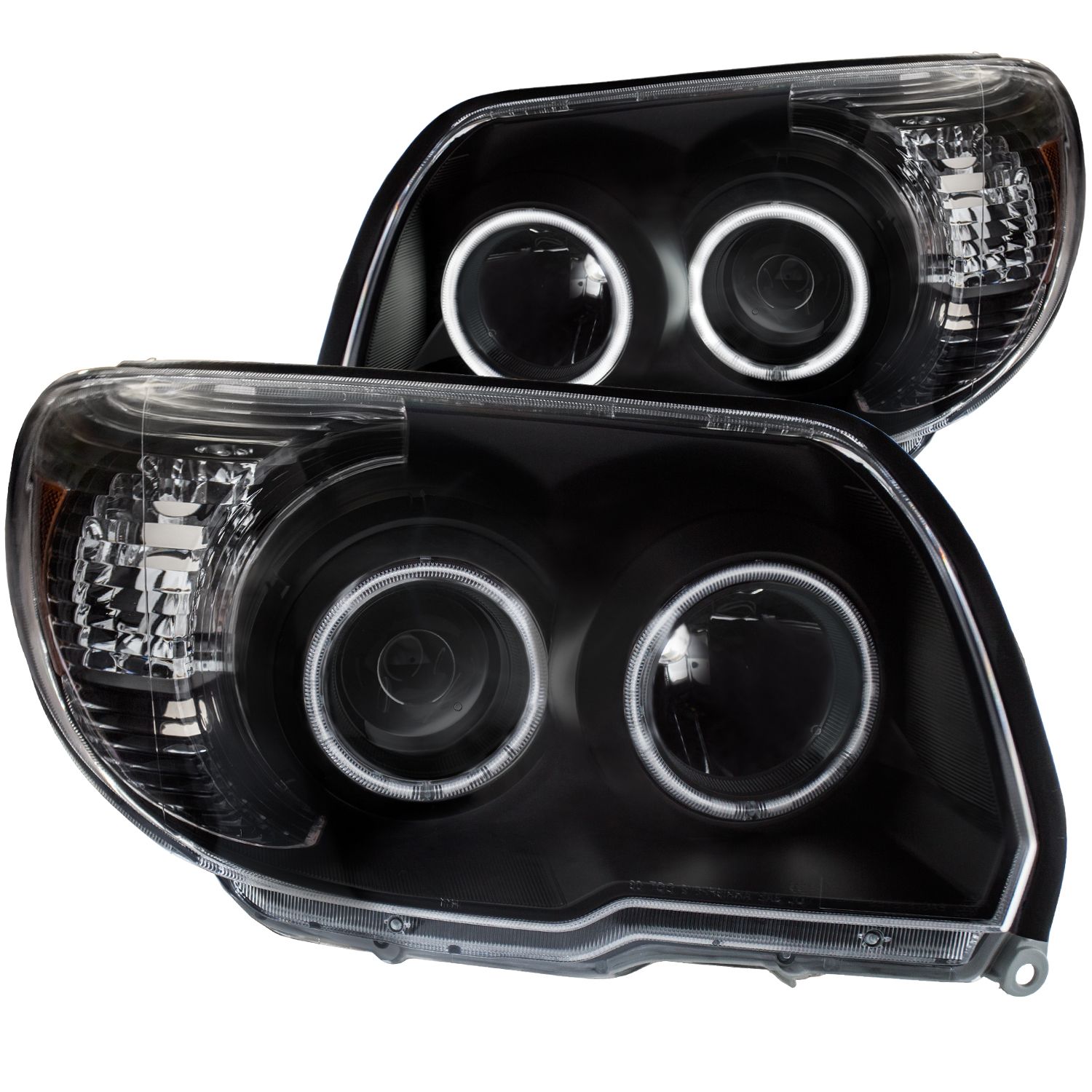 TOYOTA 4 RUNNER 06-09 PROJECTOR HEADLIGHTS BLACK w/ HALO (CCFL)