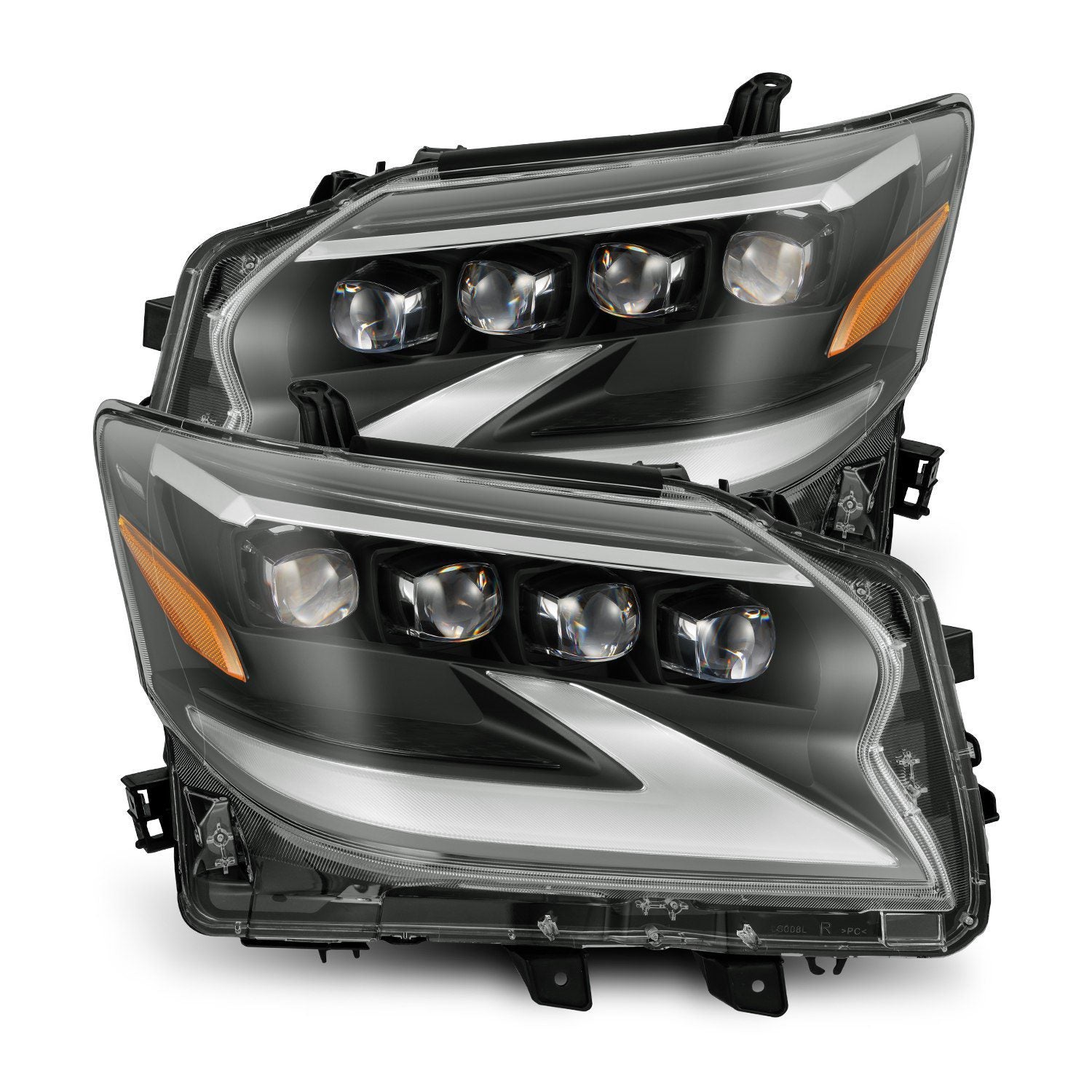 14-19 Lexus GX 460 NOVA-Series LED Projector Headlights Black